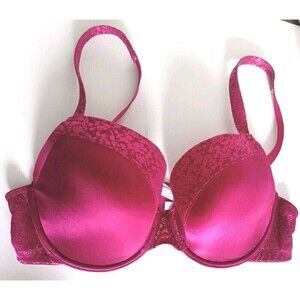 Le Mystere Bra Size 38 DD Purple Safari T Shirt Underwire Full Coverage